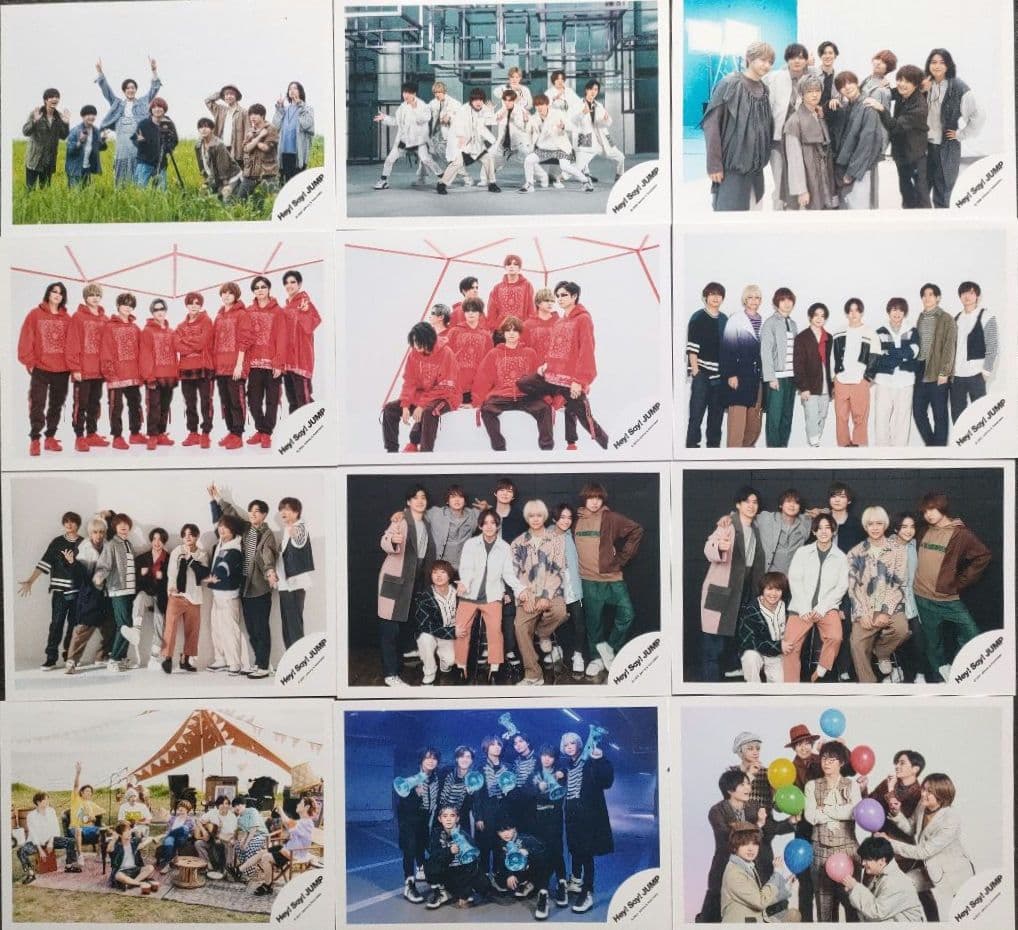 Hey!Say!Jump 公式写真 集合 デビュー～2021 124枚