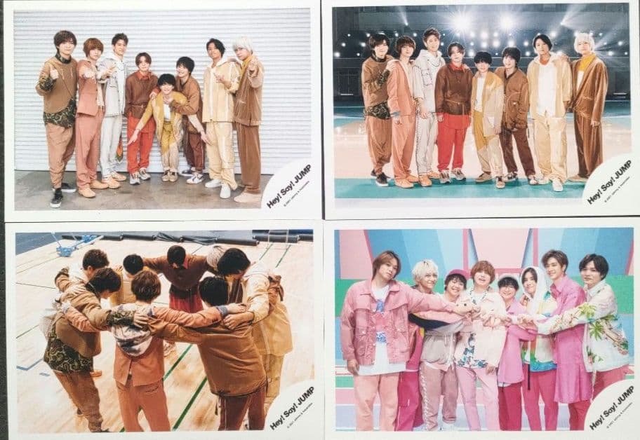 Hey!Say!Jump 公式写真 集合 デビュー～2021 124枚
