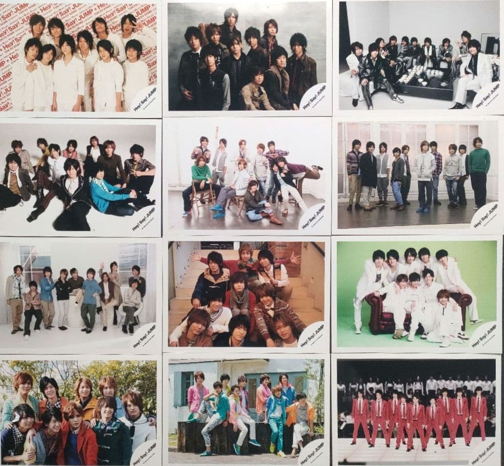 Hey!Say!Jump 公式写真 集合 デビュー～2021 124枚