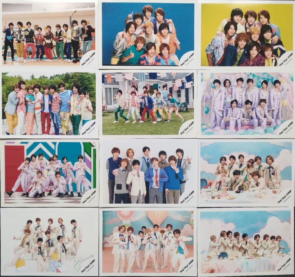 Hey!Say!Jump 公式写真 集合 デビュー～2021 124枚
