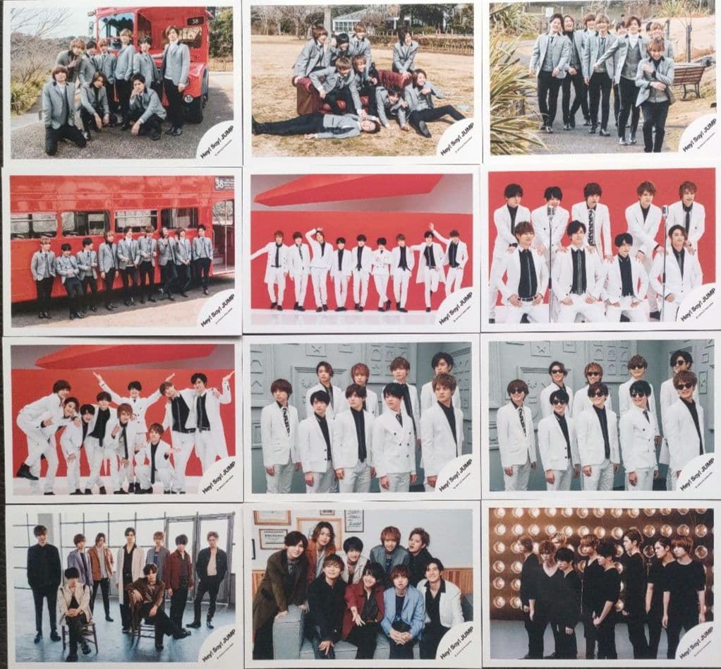 Hey!Say!Jump 公式写真 集合 デビュー～2021 124枚
