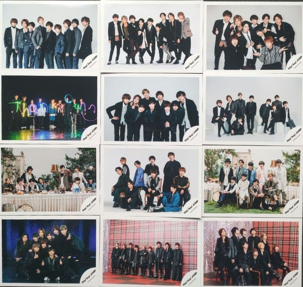 Hey!Say!Jump 公式写真 集合 デビュー～2021 124枚