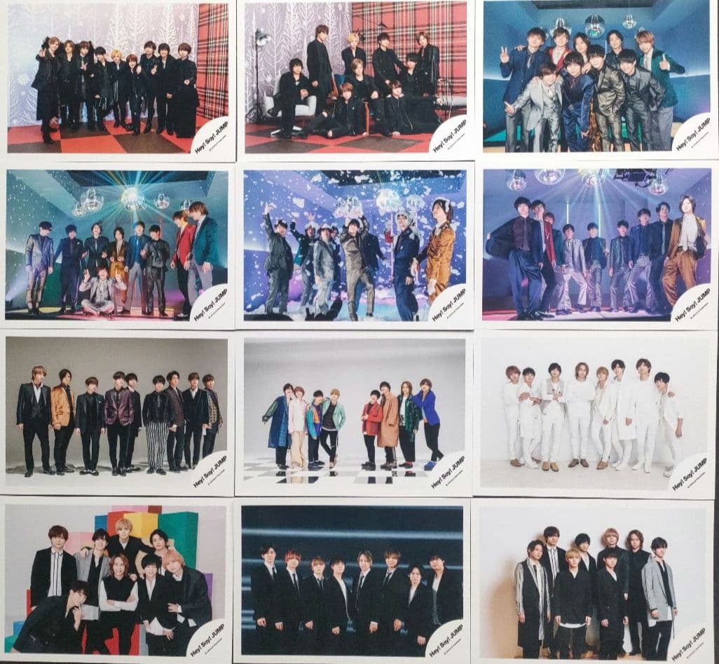 Hey!Say!Jump 公式写真 集合 デビュー～2021 124枚