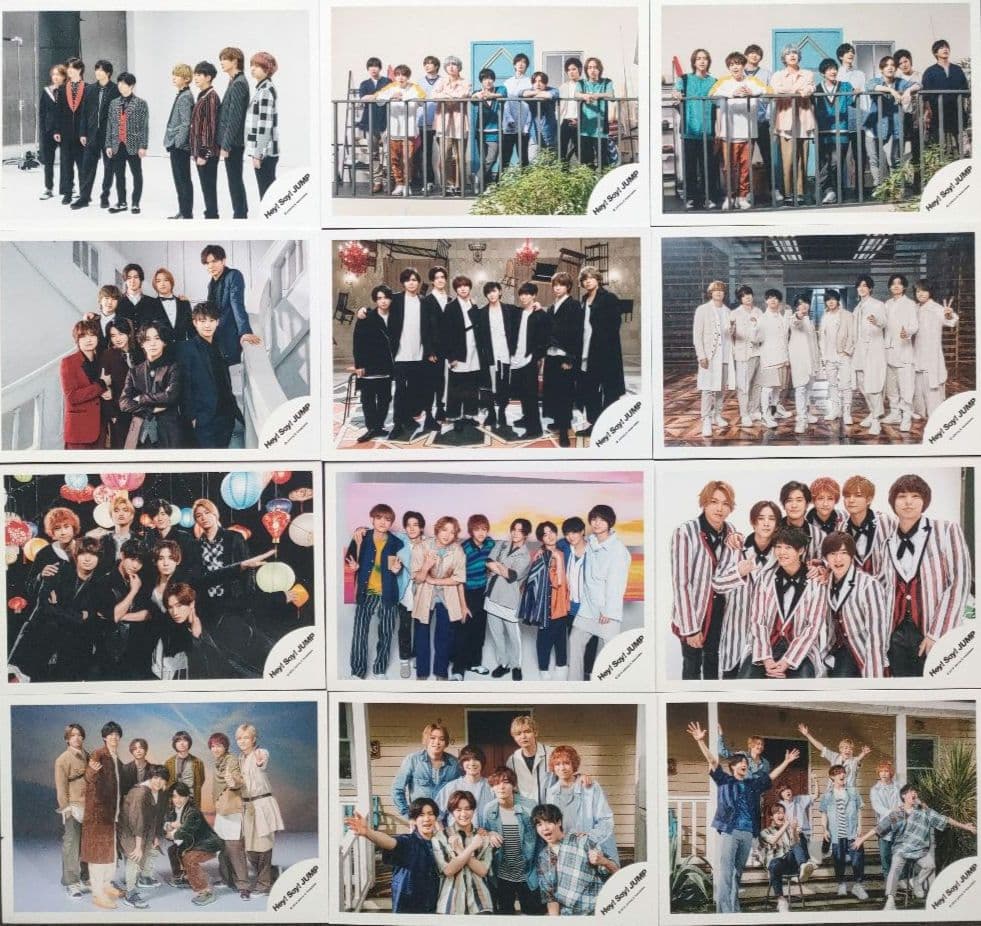 Hey!Say!Jump 公式写真 集合 デビュー～2021 124枚