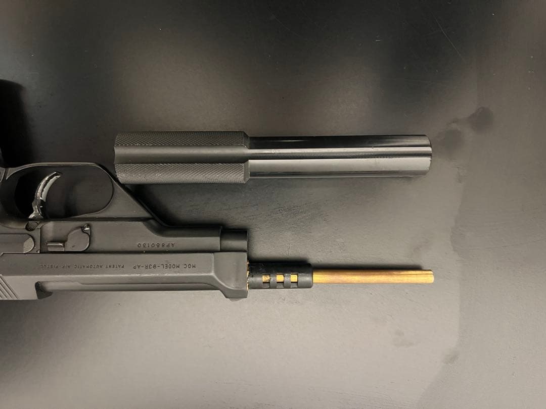 YSC MODEL 93R-AP ガスガン サプレッサー付き