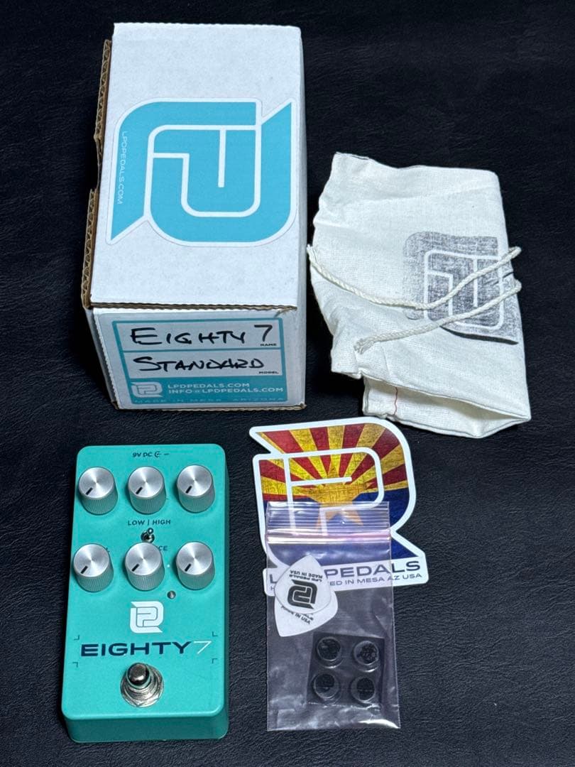 LPD PEDALS eighty7 オーバードライブペダル