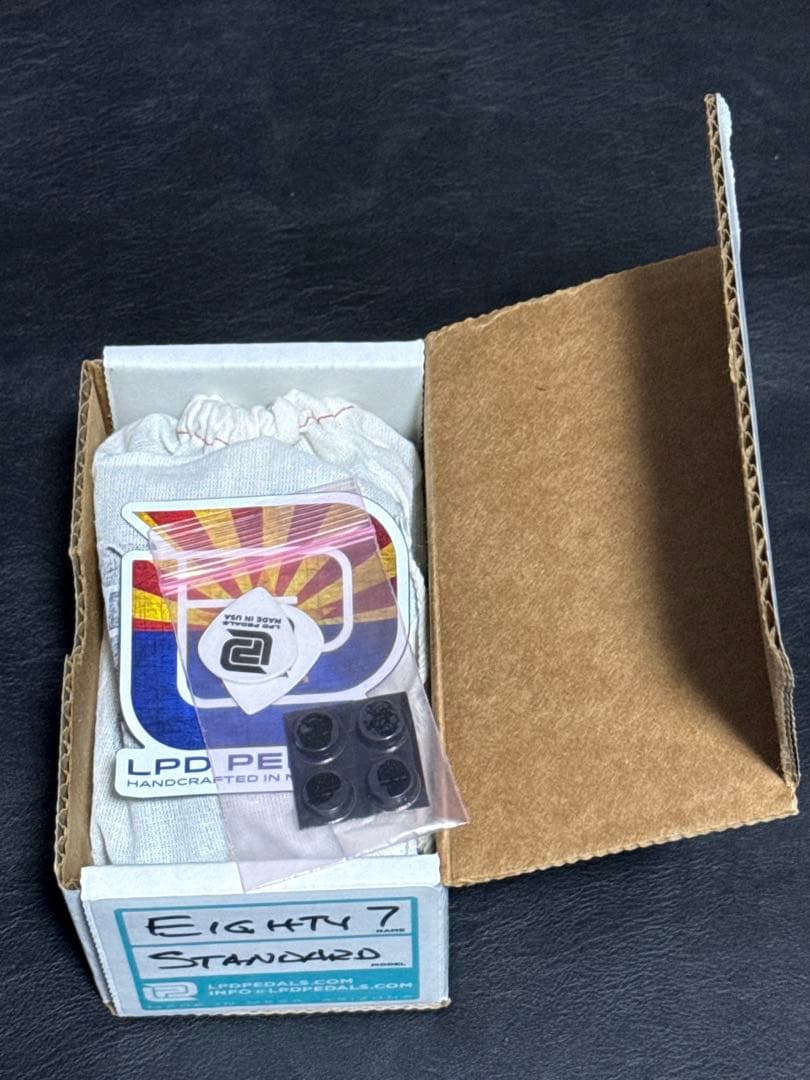 LPD PEDALS eighty7 オーバードライブペダル