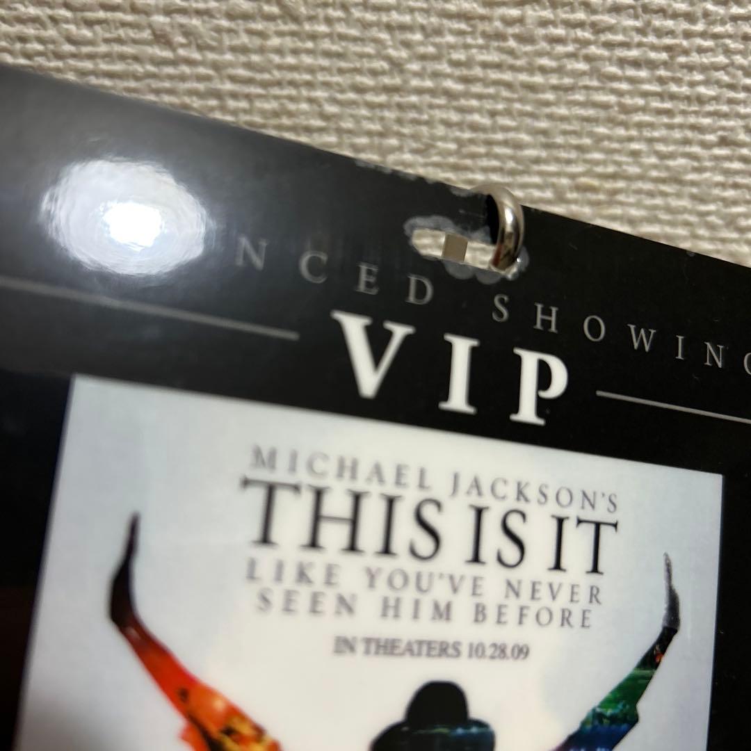 セール⭐️マイケル・ジャクソン THIS IS IT 先行プレミア上映VIPパス