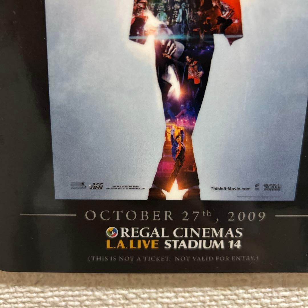 セール⭐️マイケル・ジャクソン THIS IS IT 先行プレミア上映VIPパス