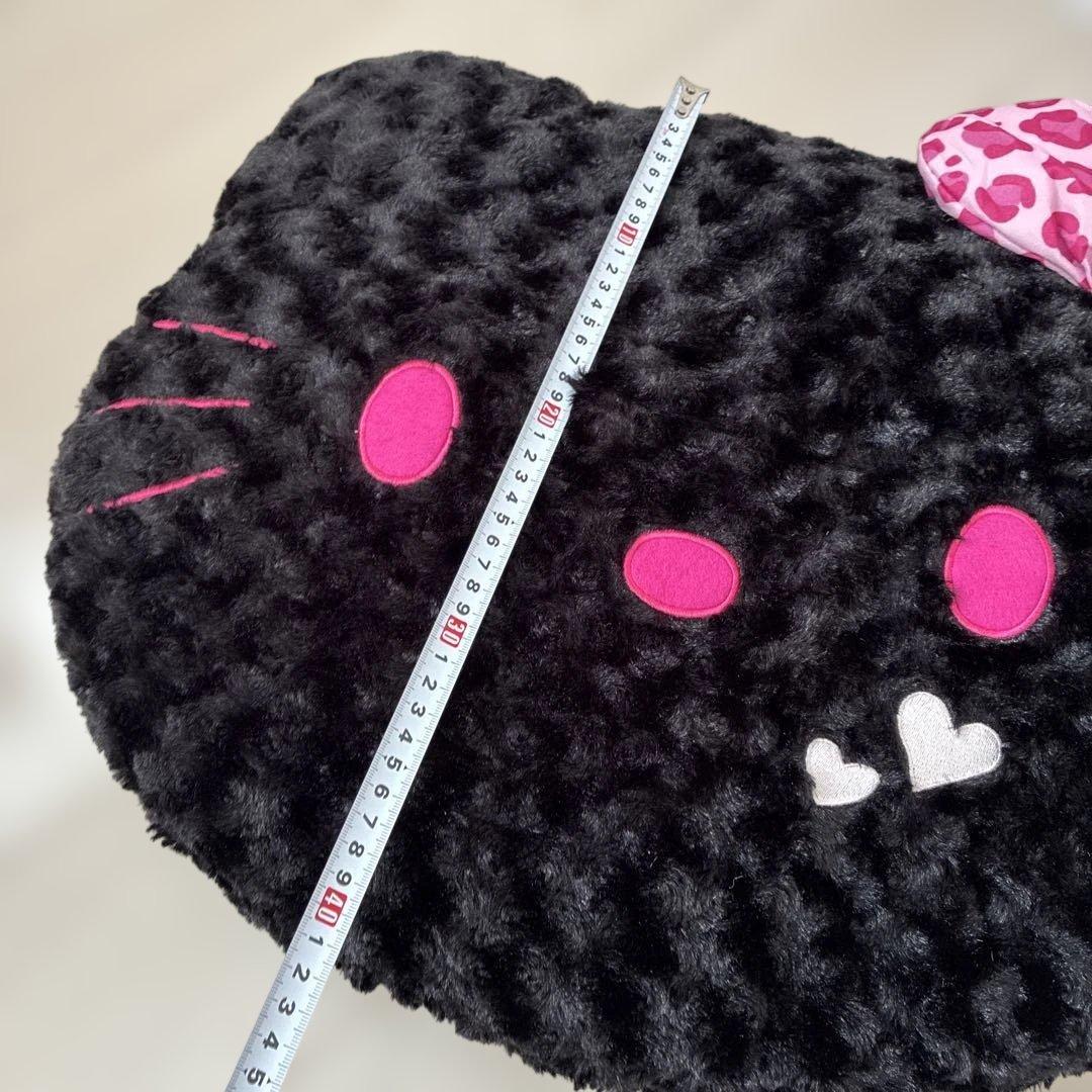 レア　ハローキティ　ビックフェイス　クッション　ぬいぐるみ　ギャル　レオパード