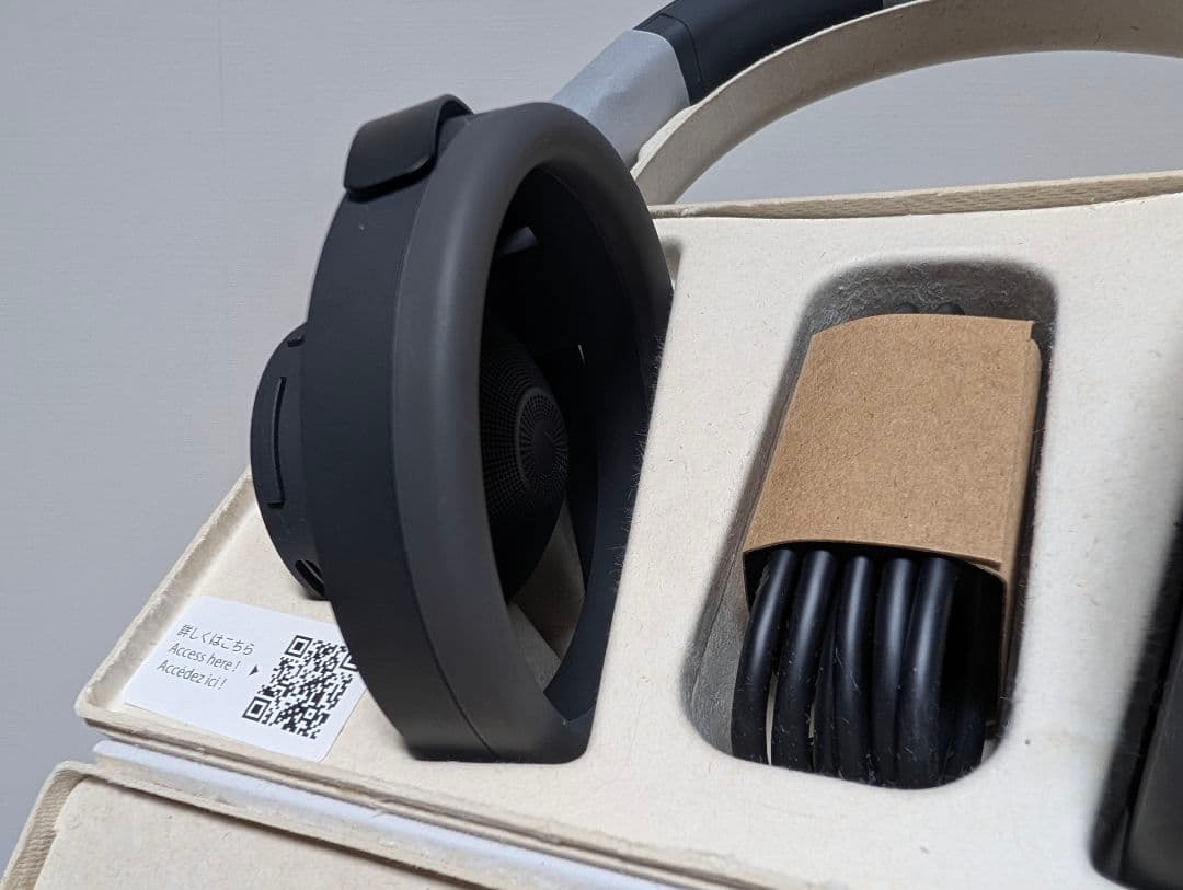 美品 nwm one ワイヤレスヘッドホン ダークグレー