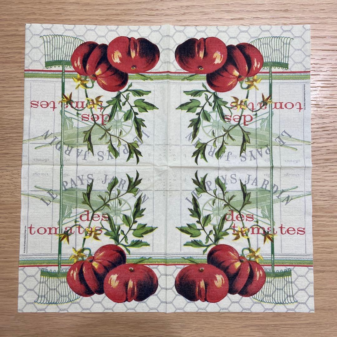 確認用　モザイク＆野菜柄