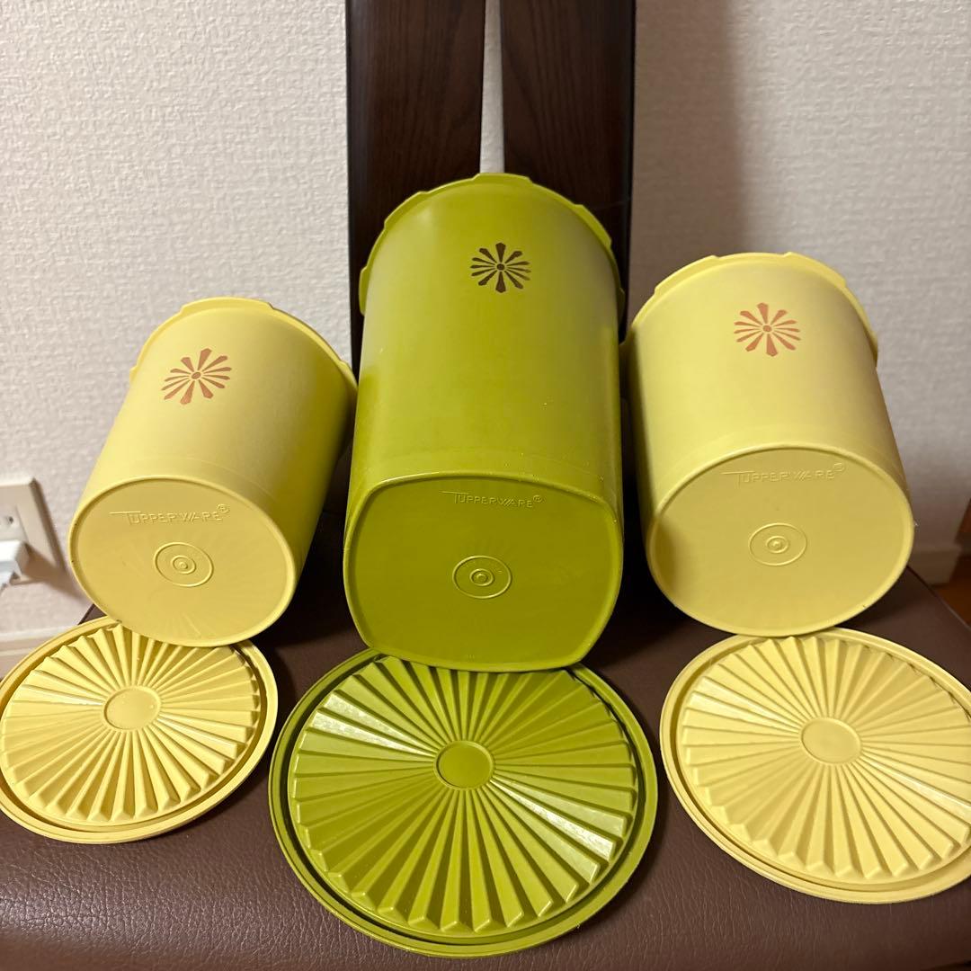 Tupperware 食品保存容器 3個セット