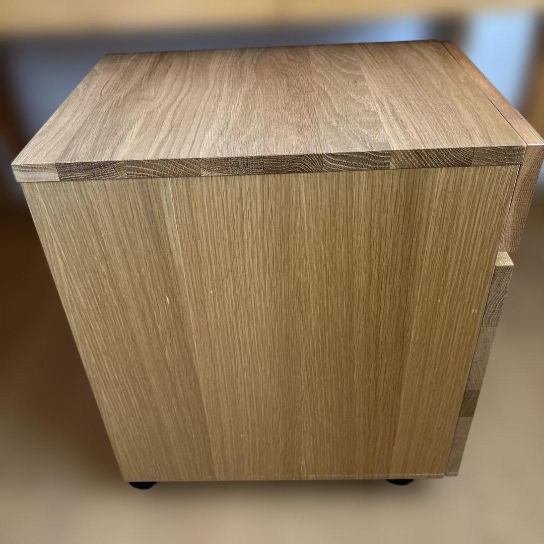 【引き取り限定】無印良品 木製デスク キャビネットセット