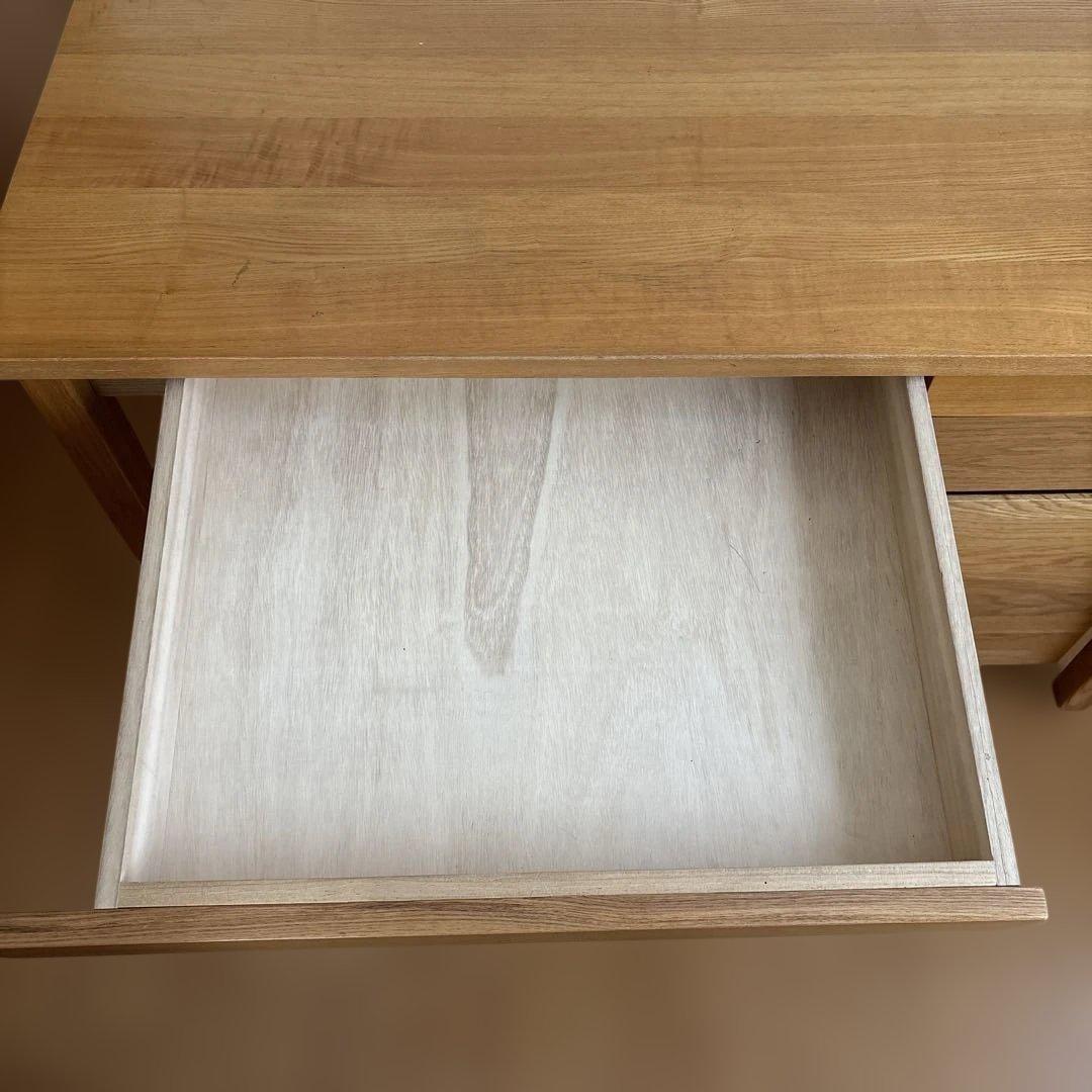 【引き取り限定】無印良品 木製デスク キャビネットセット