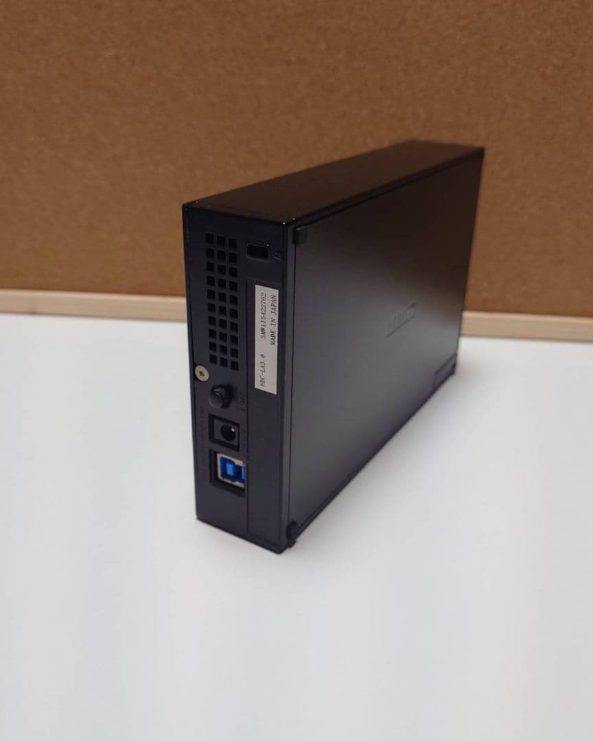 【美品 低稼働 】動作診断済み 日本製 I-O DATA 外付けHDD 3TB