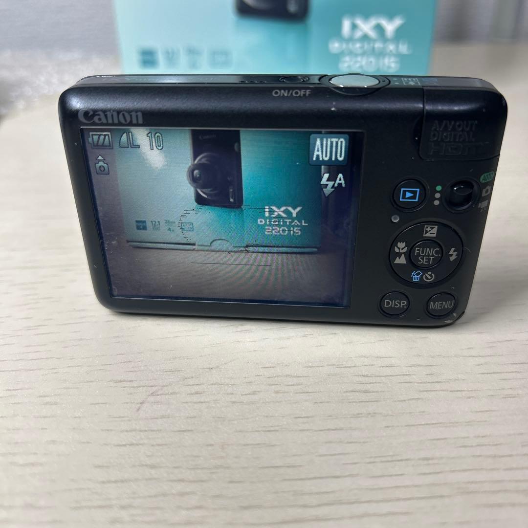 Canon IXY220 IS デジタルカメラ