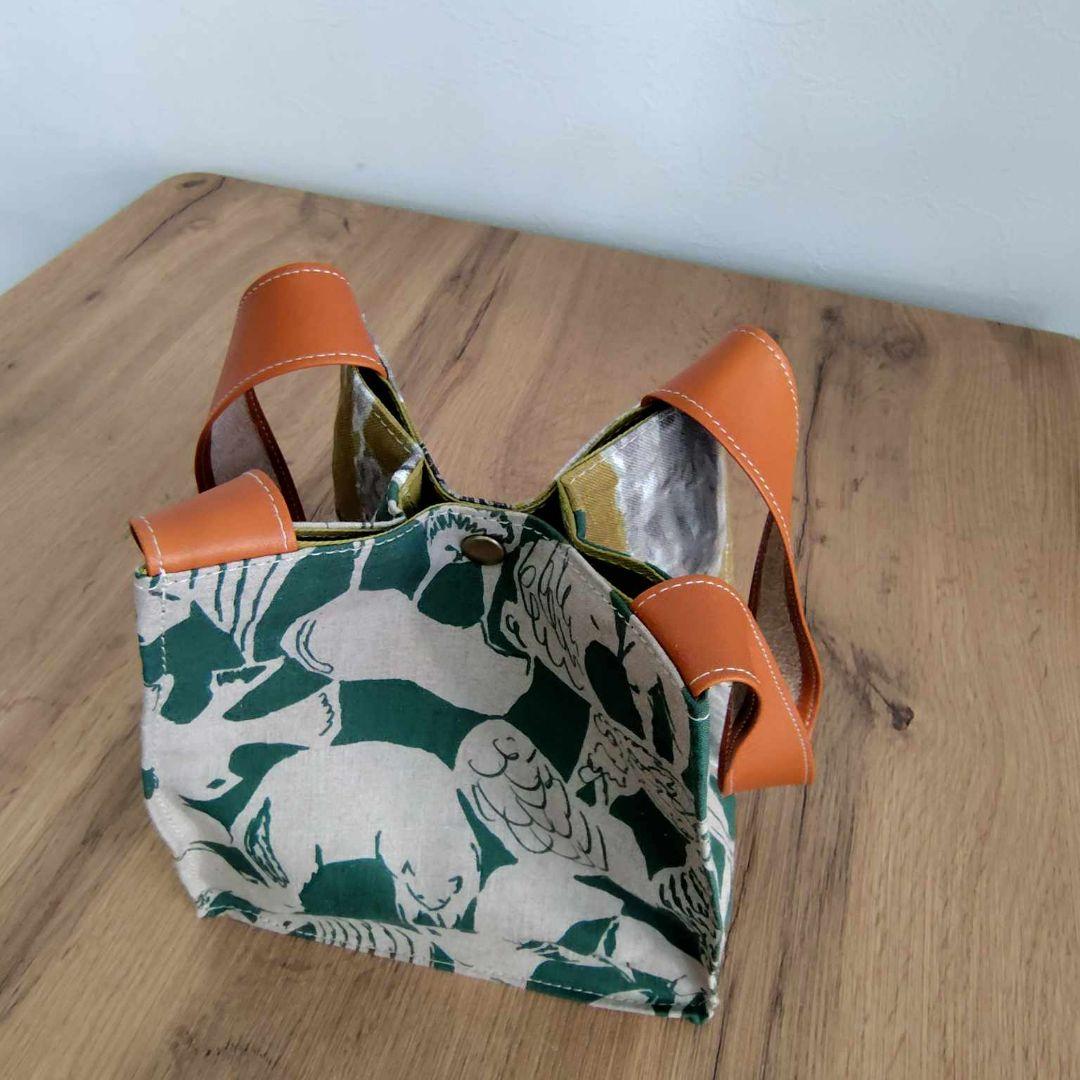 【専用】/2025tambourineタンバリンネイビー×白/バケツ型トー