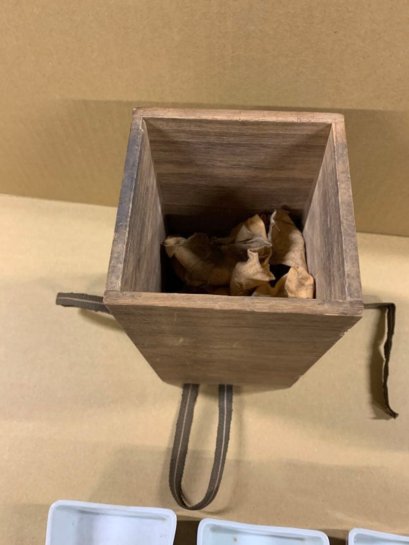 「X2759」初代 三浦 竹泉 造 方小盂 四客 二世 竹泉 識箱 京焼 茶道具