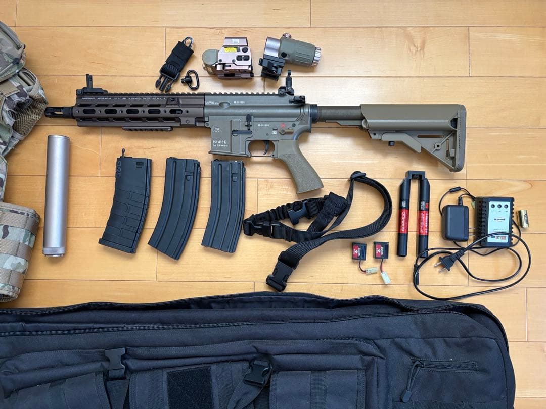 期間限定値下げ‼️サバゲー引退 HK416デルタカスタム 次世代電動ガン