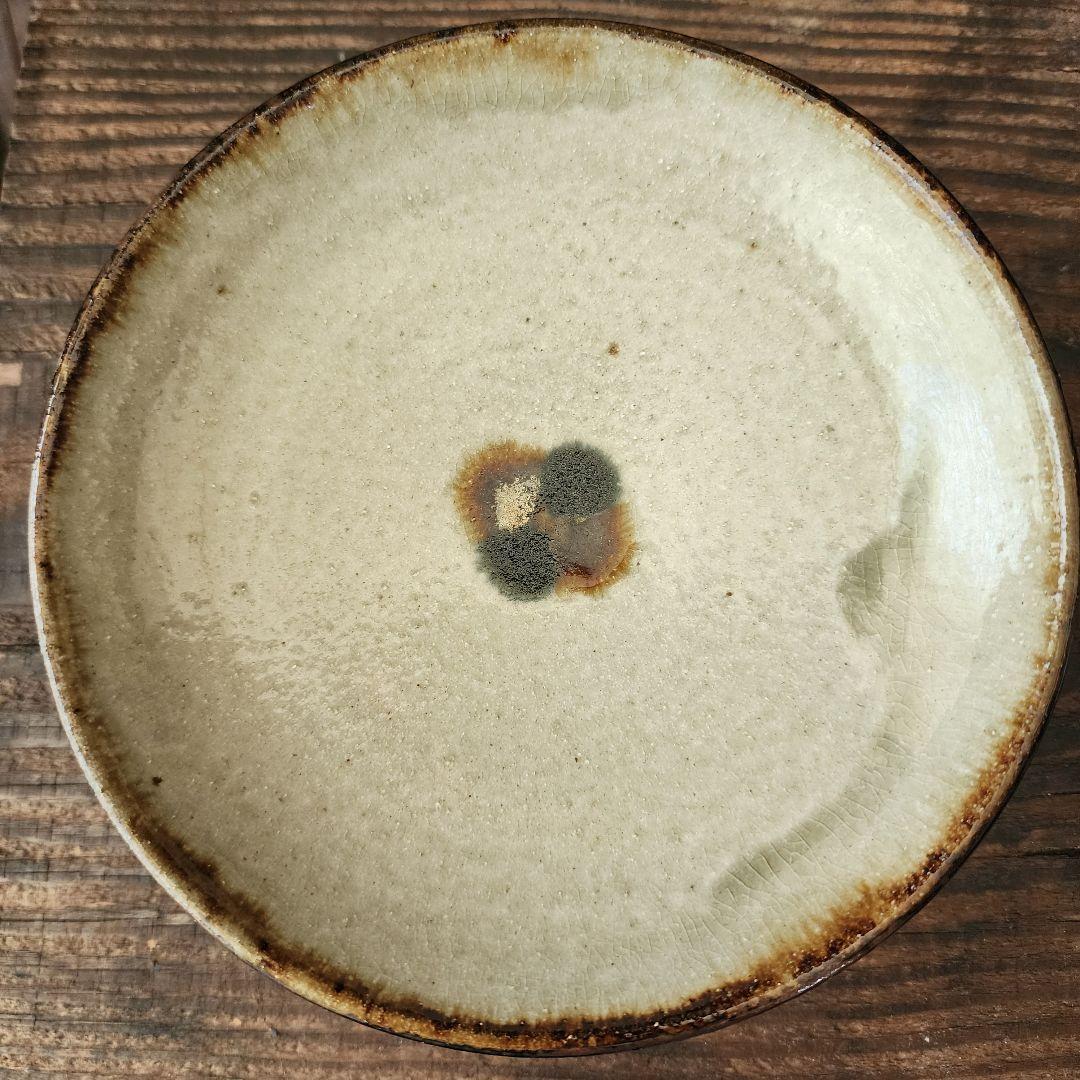 No.128　新品　やちむん　台皿　コンポート皿