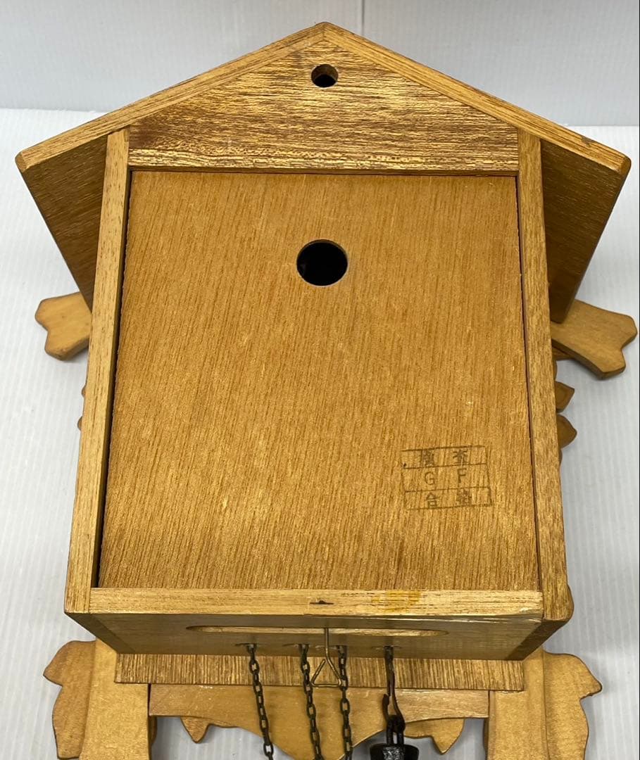 【TEZUKA CLOCK】壁掛け時計　鳩時計　昭和レトロ※現状渡し