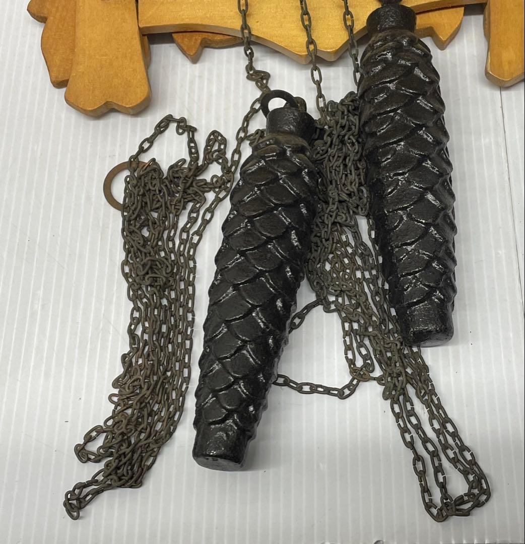 【TEZUKA CLOCK】壁掛け時計　鳩時計　昭和レトロ※現状渡し