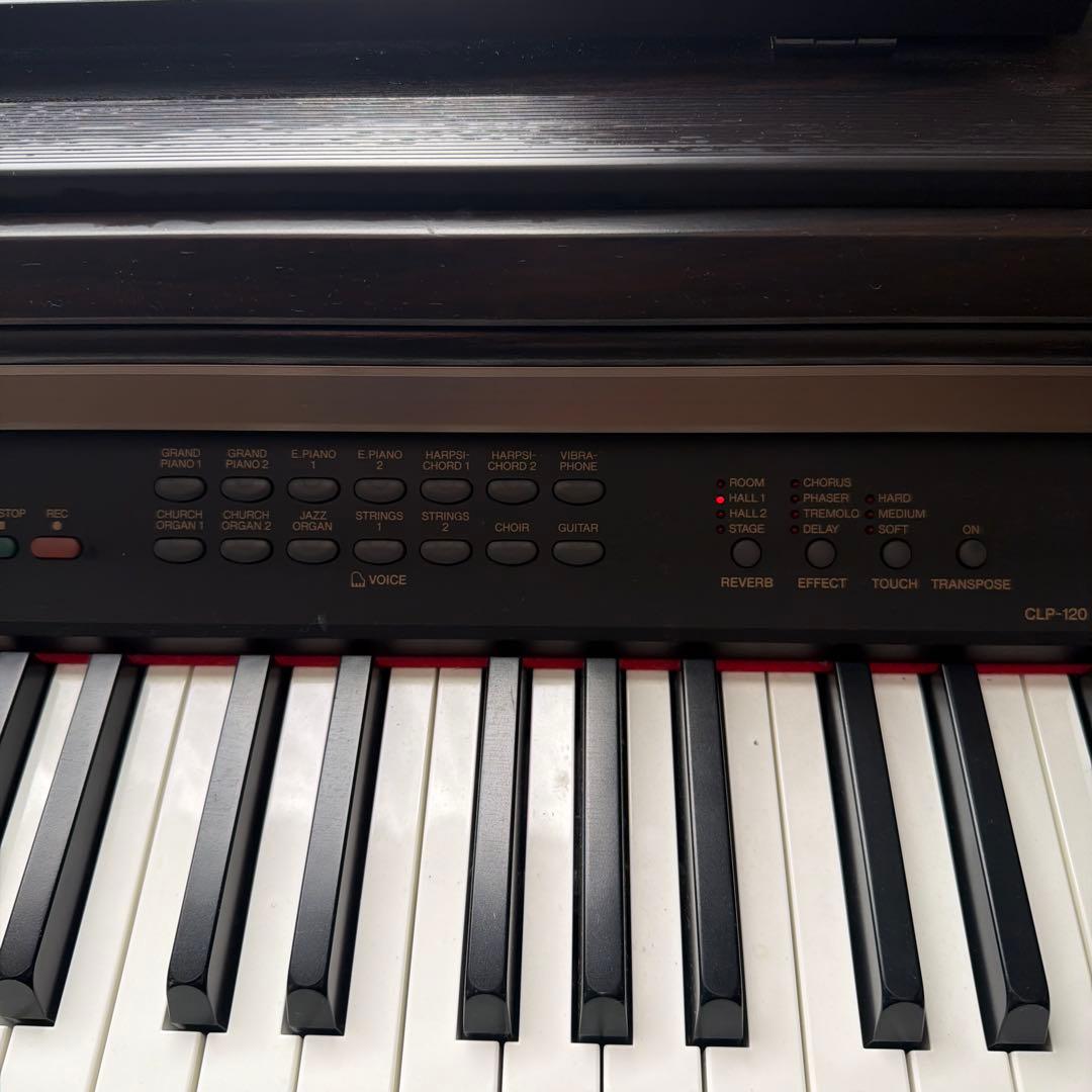 YAMAHA クラビノーバ　CLP-120 電子ピアノ　【現地引取り】