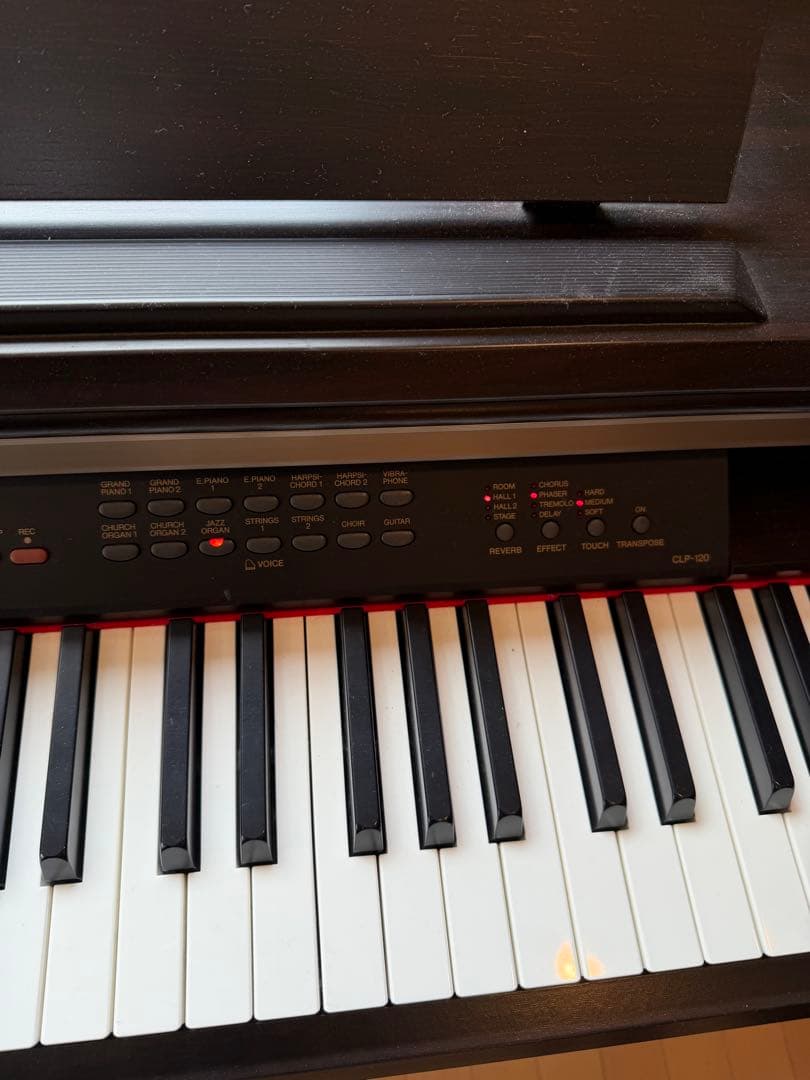 YAMAHA クラビノーバ　CLP-120 電子ピアノ　【現地引取り】