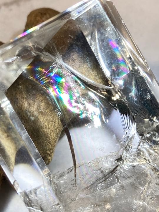 レインボークォーツ✨万華鏡　クリスタル　水晶　ポイント