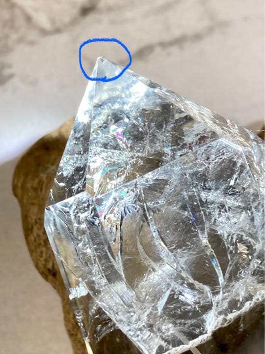 レインボークォーツ✨万華鏡　クリスタル　水晶　ポイント