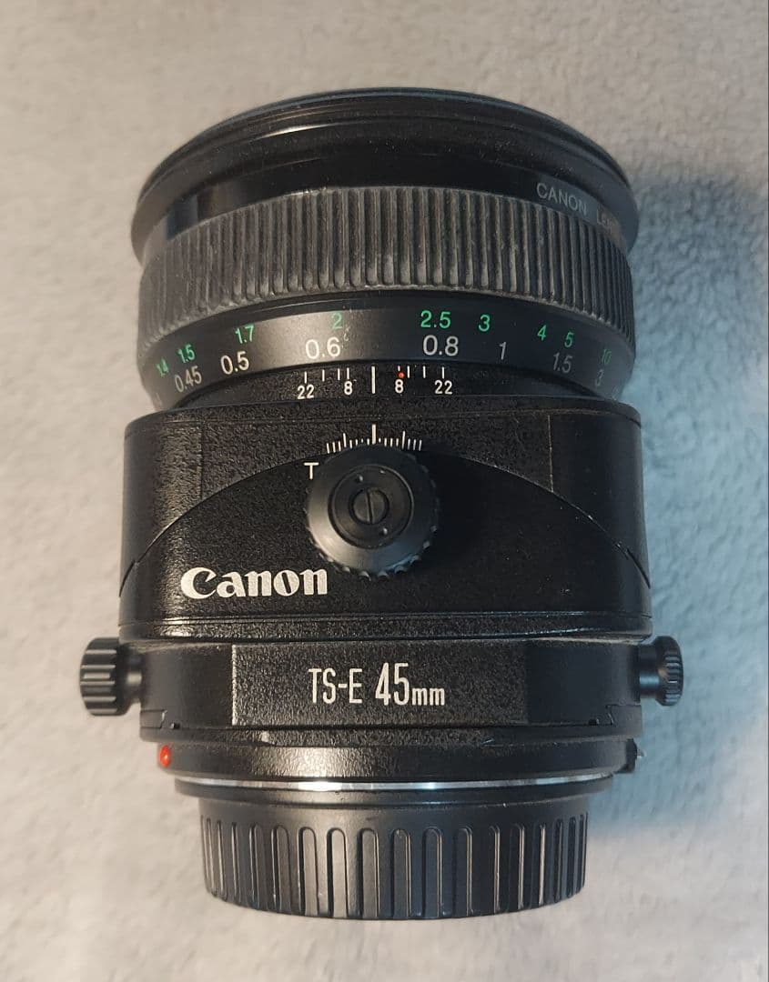 Canon TS-E 45mm レンズ