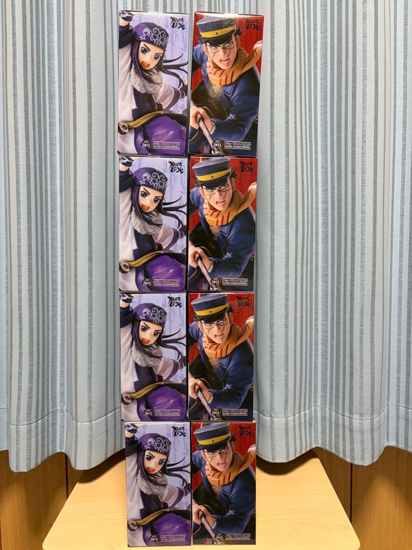 ゴールデンカムイ フィギュア 杉本佐一、アシリパ　8個