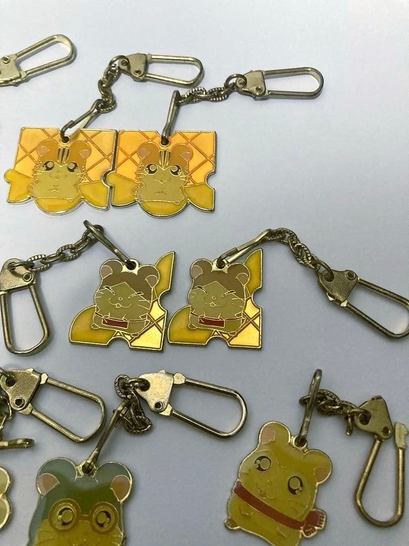 平成レトロ とっとこハム太郎 メタルキーホルダー チャーム レア