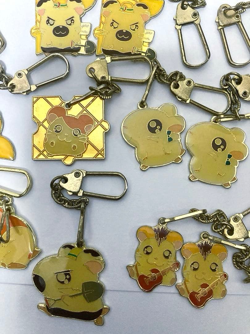 平成レトロ とっとこハム太郎 メタルキーホルダー チャーム レア