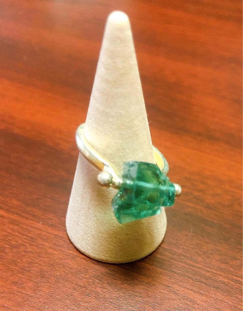 ダイアナマリアフローライト　貫通リング シルバー925 TROZO