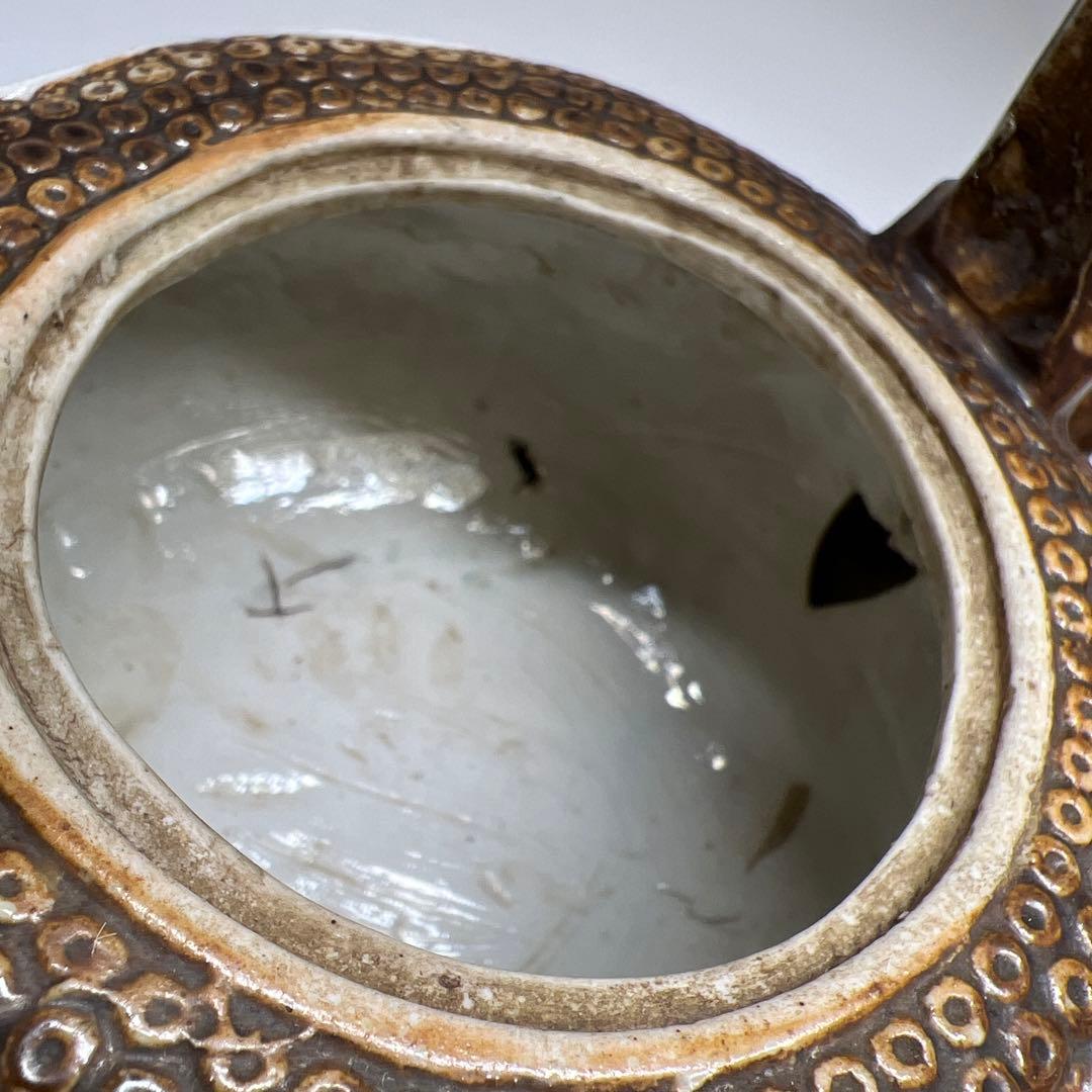 江戸時代　平戸焼　茶注　幅約18.5㎝ 東Y7-1104④トヒチサ