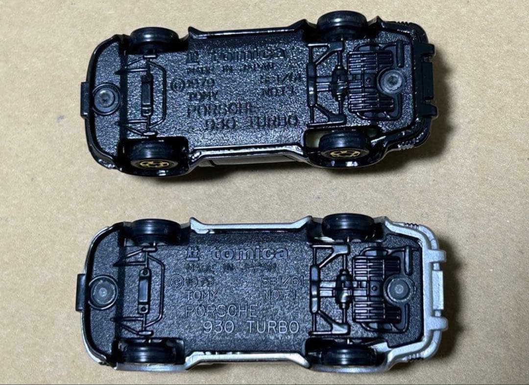 日本製 トミカ ポルシェ930ターボ 2台セット