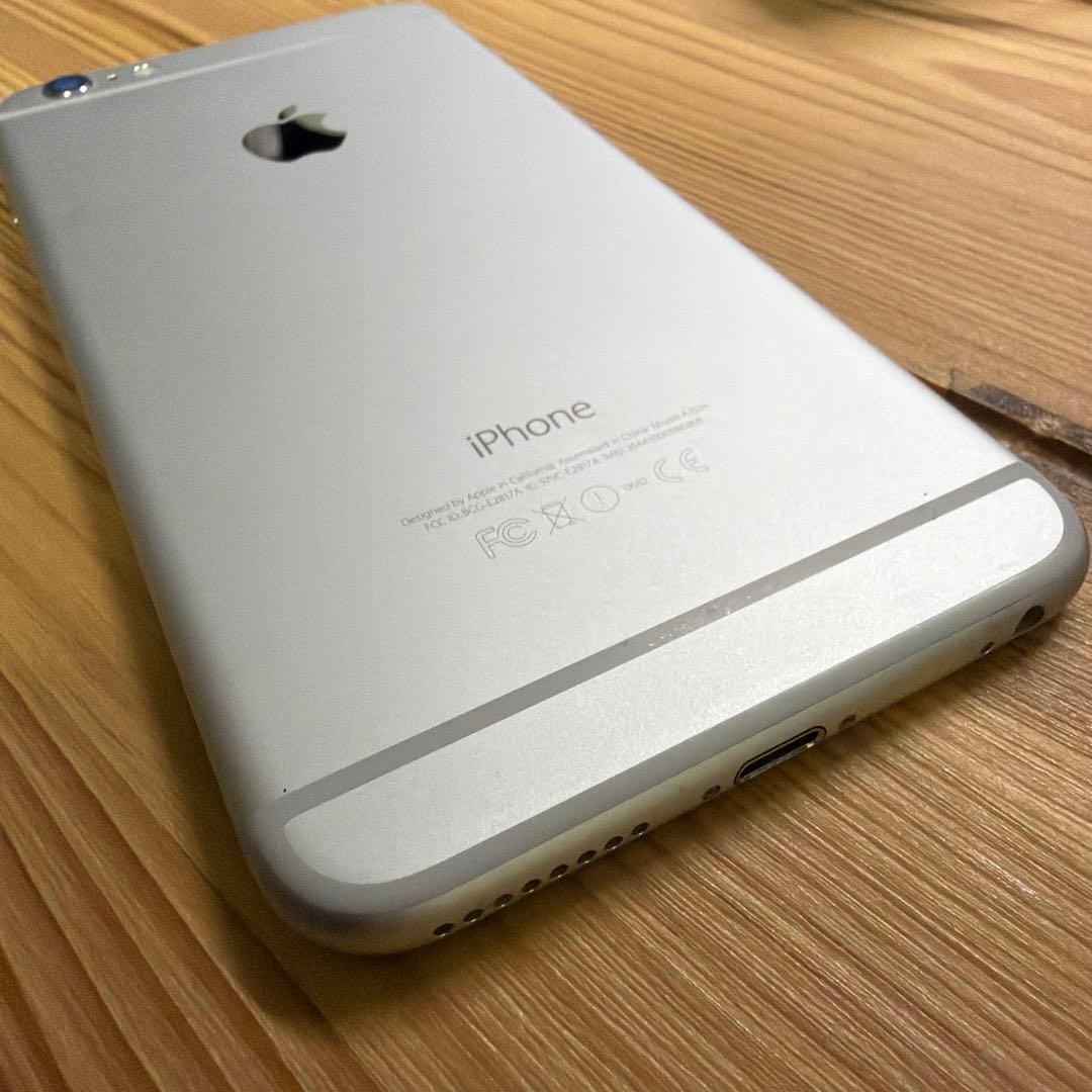 iPhone6Plus 64GB シルバーMGAJ2J/A バッテリー82%