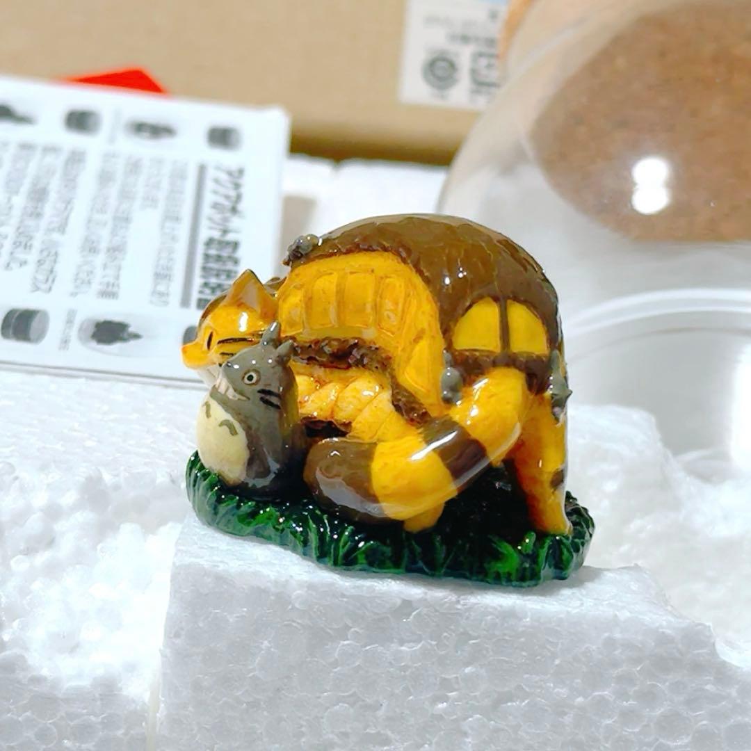 希少 レア スタジオジブリ トトロ ネコバス出発 アクアポット フィギュア