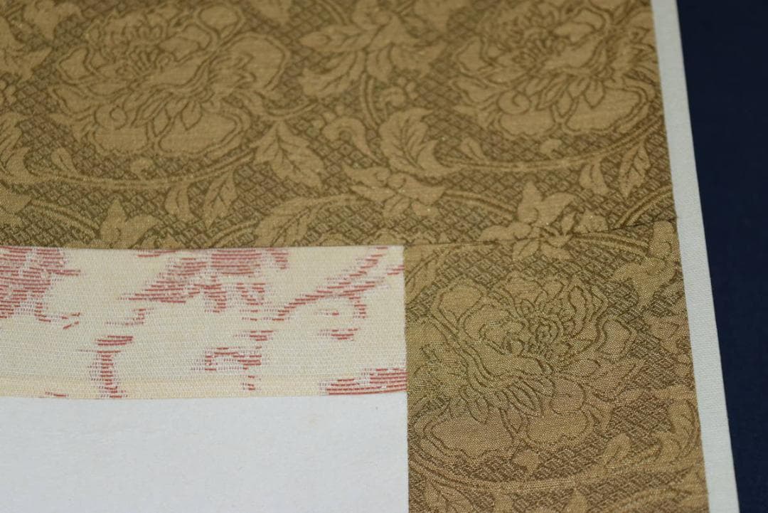 【真作】塘柊風/俳句/むねに雪・・・・/掛軸/名家伝来/AA-237