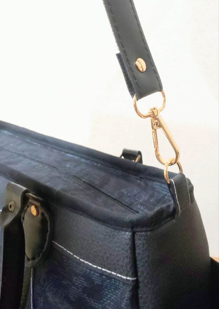 redさま専用♪大島紬ファスナーつき2wayチューリップバッグ