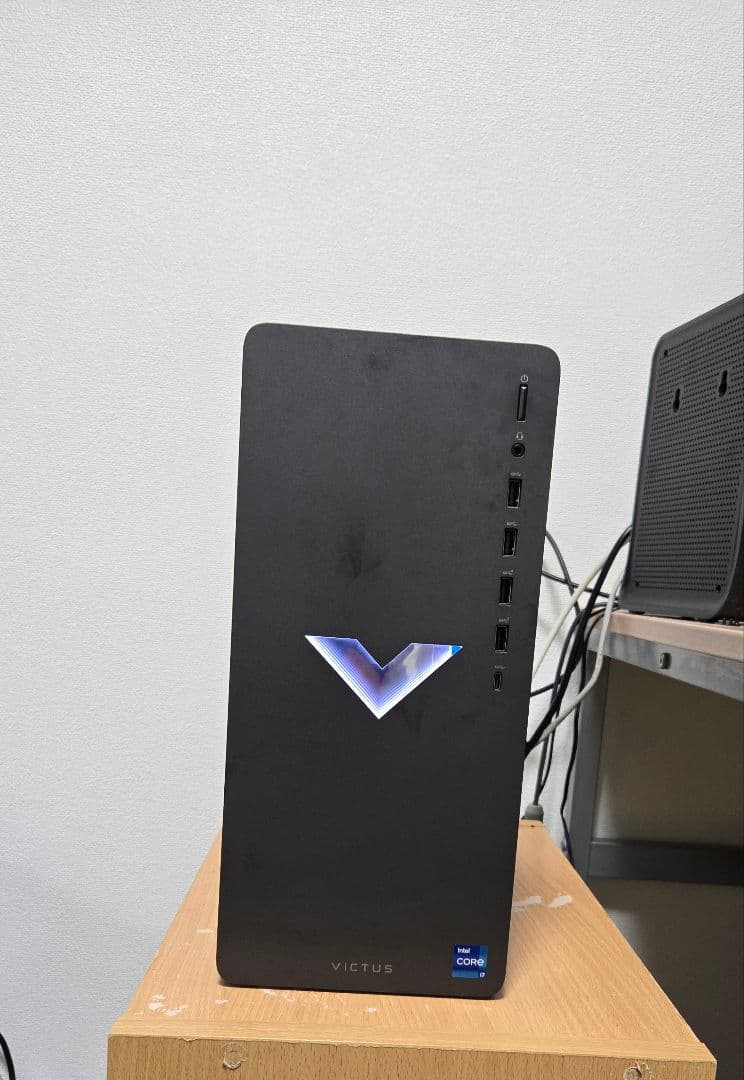 稼働少 HP 小型 ゲーミングpc i7 14700F RTX4060Ti 無線