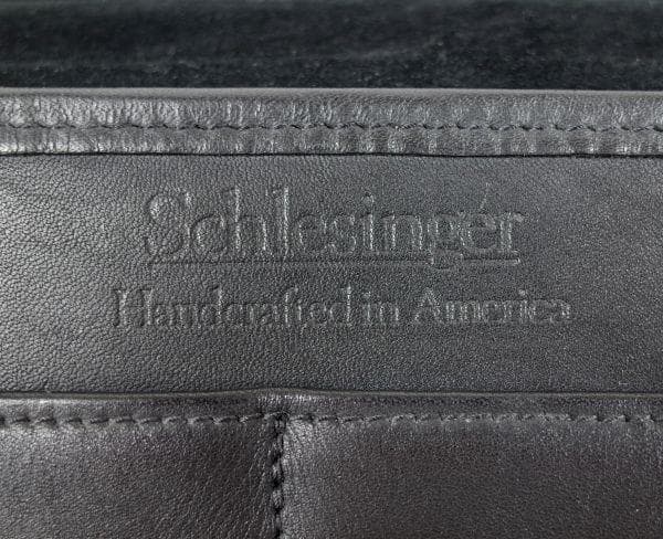 Schlesinger 銘品#530 本革フラップトップブリーフ　レトロ美品