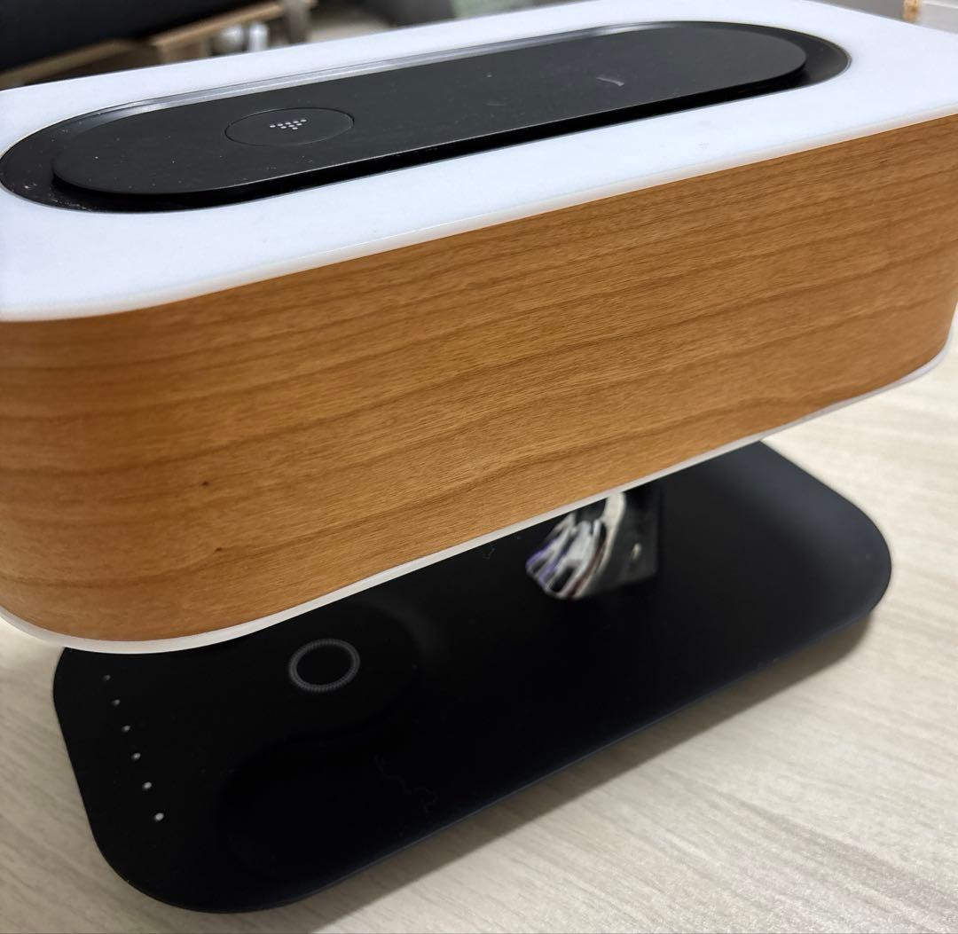 【MASDIO】LEDランプツリー型Bluetoothスピーカー Qiワイヤレス