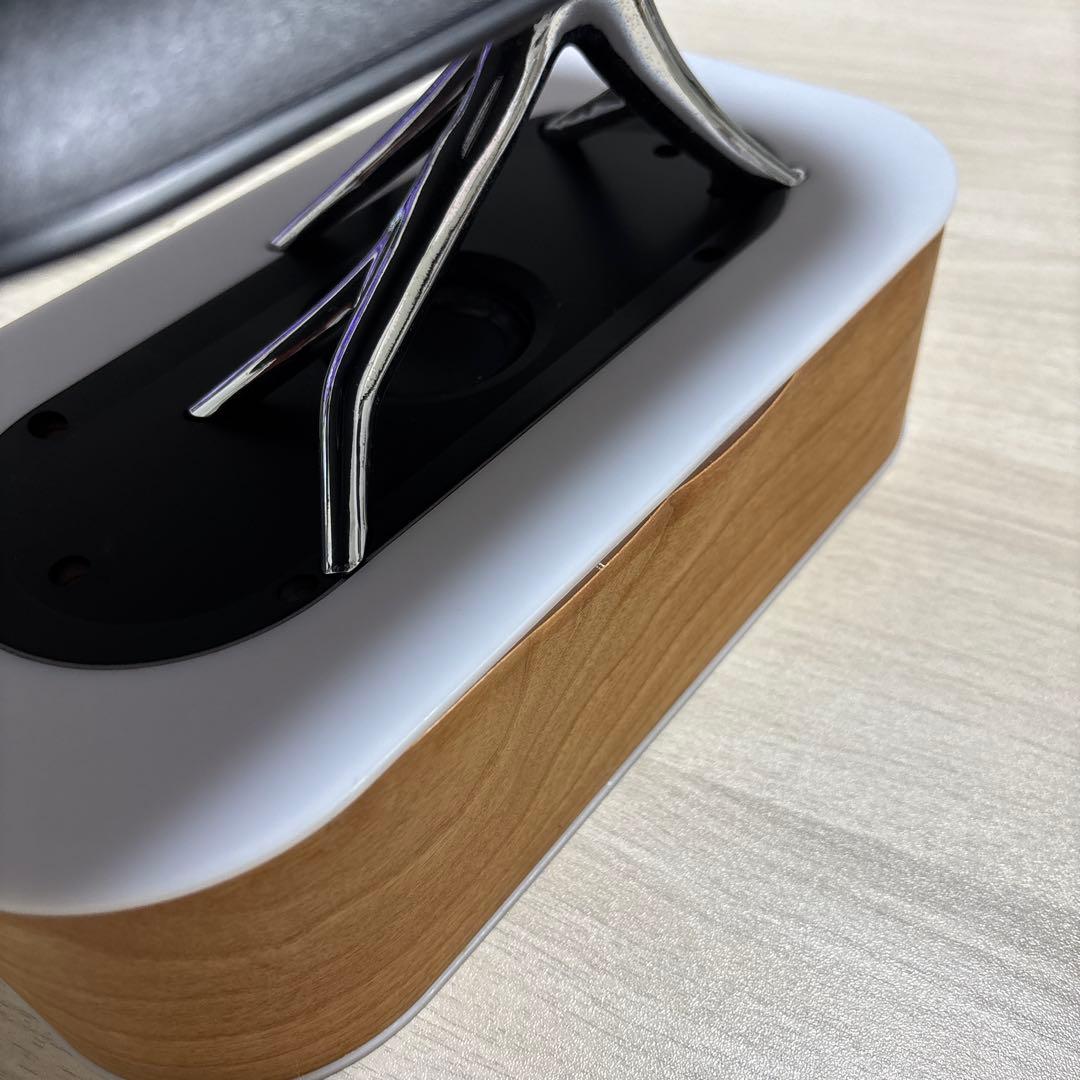 【MASDIO】LEDランプツリー型Bluetoothスピーカー Qiワイヤレス