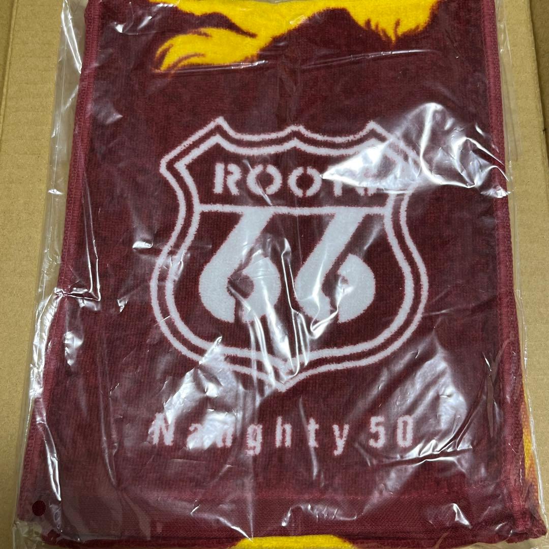 ROOTS66 Naughty50 タオル 2種セット 赤 黒 グッズ 未開封