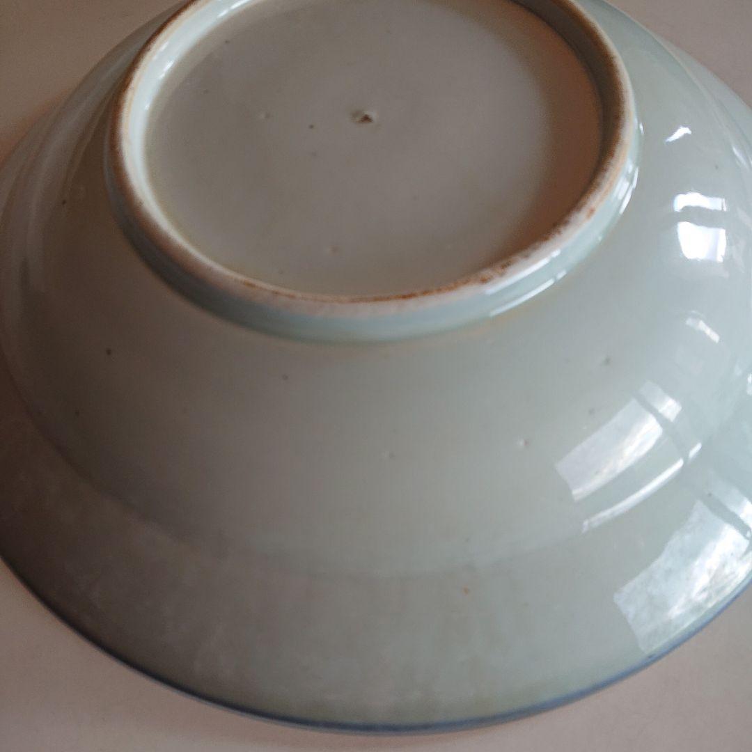 古伊万里染付芙蓉手柘榴尽くし文大皿 ヨーロッパ里帰り品 骨董 インテリア 飾り皿