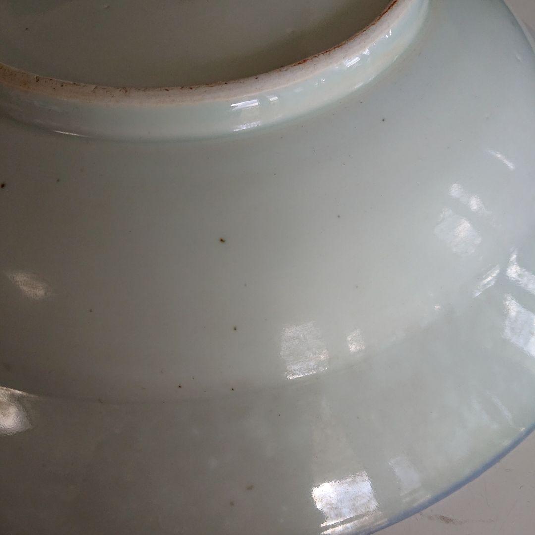 古伊万里染付芙蓉手柘榴尽くし文大皿 ヨーロッパ里帰り品 骨董 インテリア 飾り皿