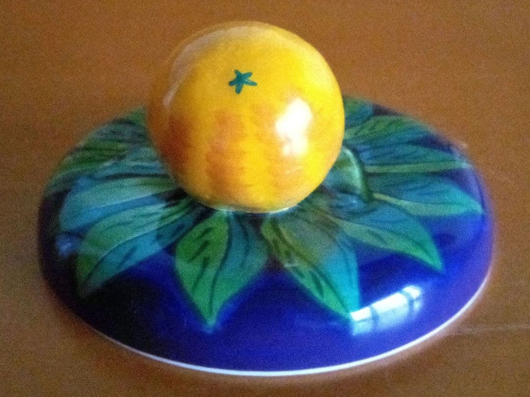 【希少】ロイヤルコペンサーゲン オレンジブロッサム マーマレードポット